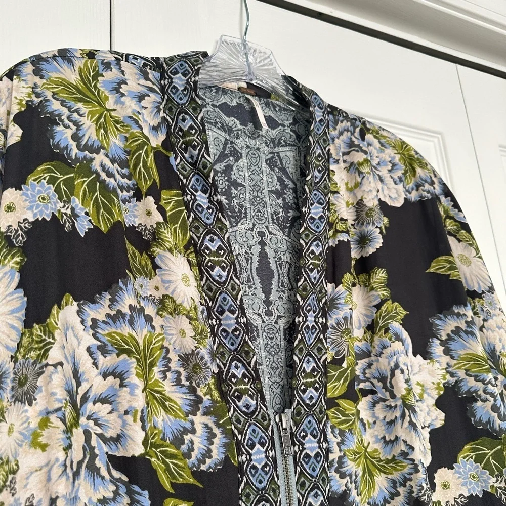 Free People Wildflower Cinched Kimono